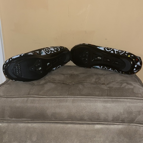 Mens Cycling Road Shoes Cleats Multicolored w/ BOA closure - Picture 4 of 7